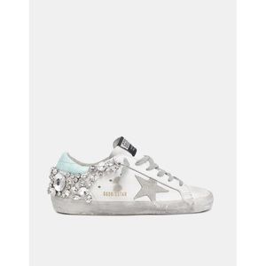 Golden Goose crystal back superstar sneakers NWOT Sz 38